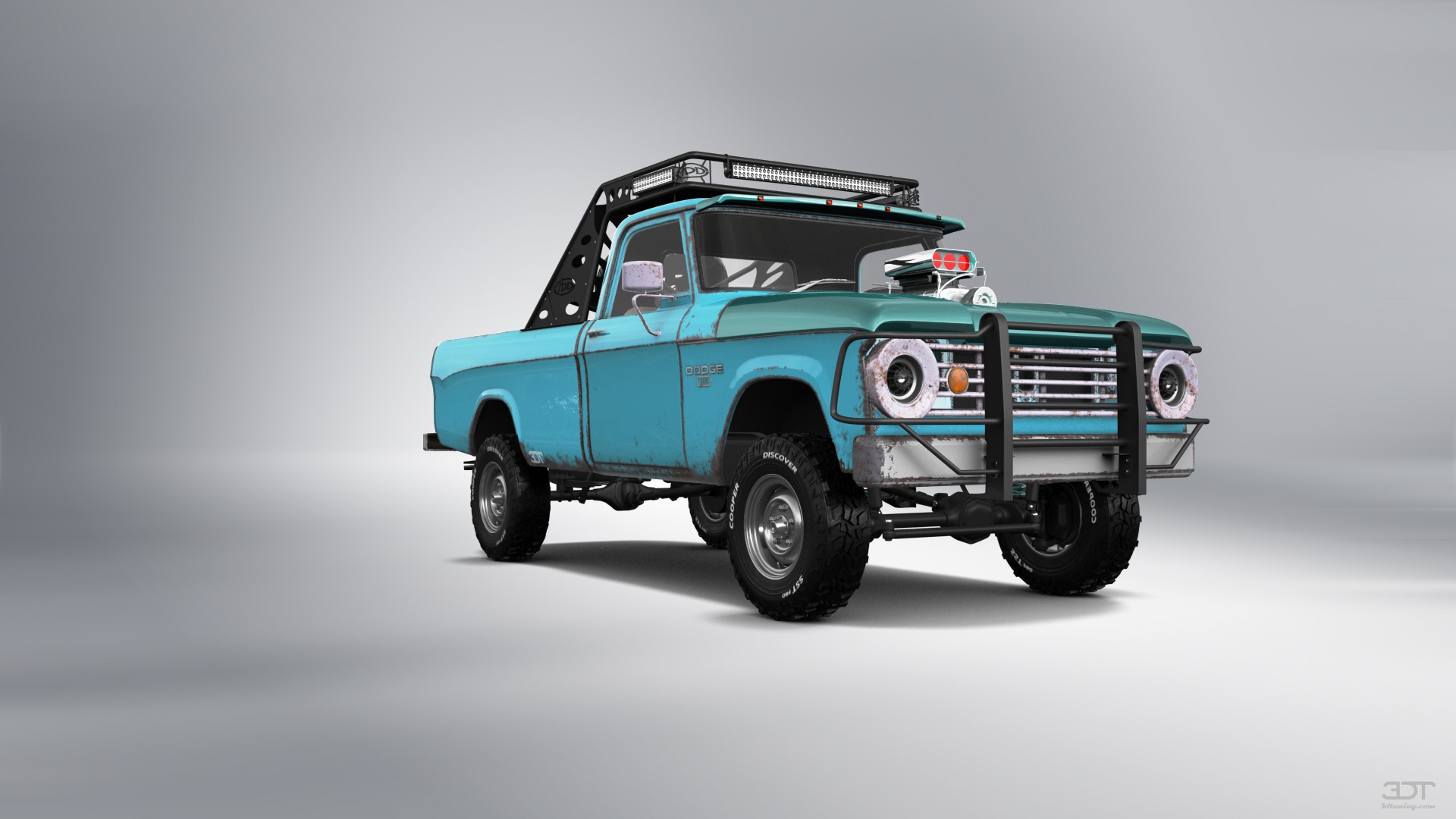 Dodge Power Wagon W200 2 Door pickup truck 1966