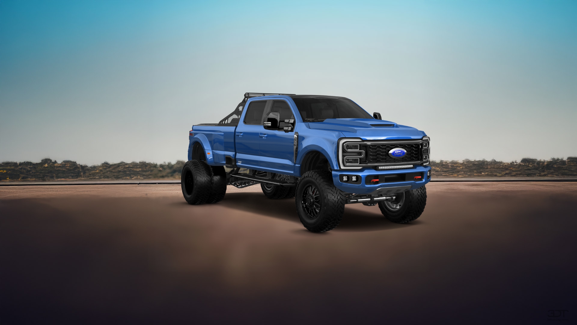 Ford F-350 DRW Crew Cab 4 Door pickup truck 2023 tuning