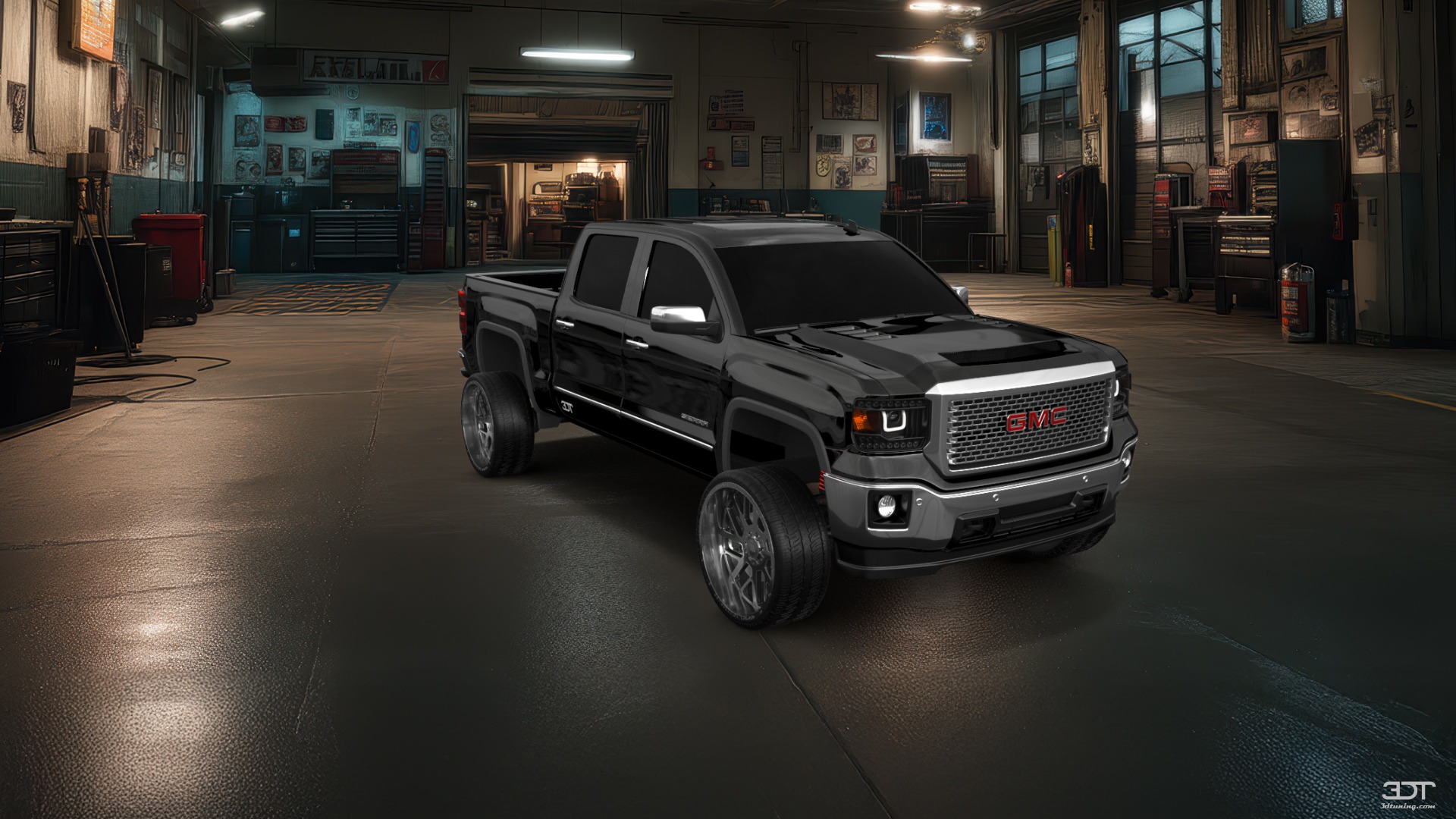 GMC Sierra 4 Door pickup truck 2014 tuning