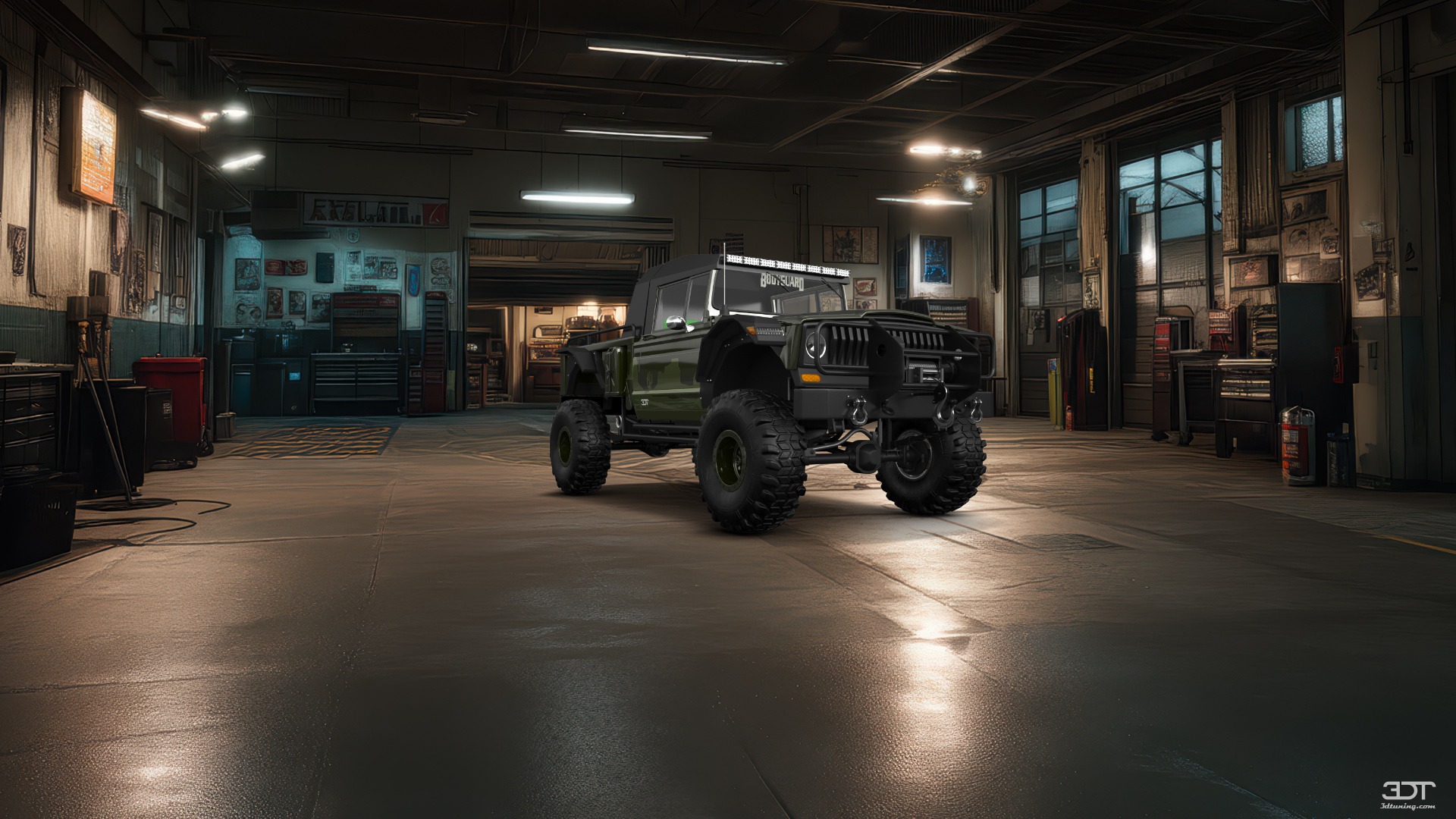 Jeep Kaiser M715 2 Door pickup truck 1968 tuning
