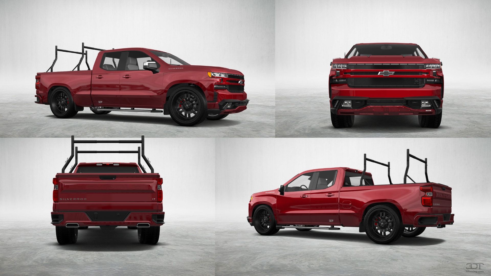 Chevrolet Silverado 1500 6.6 ft box 4 Door pickup truck 2021