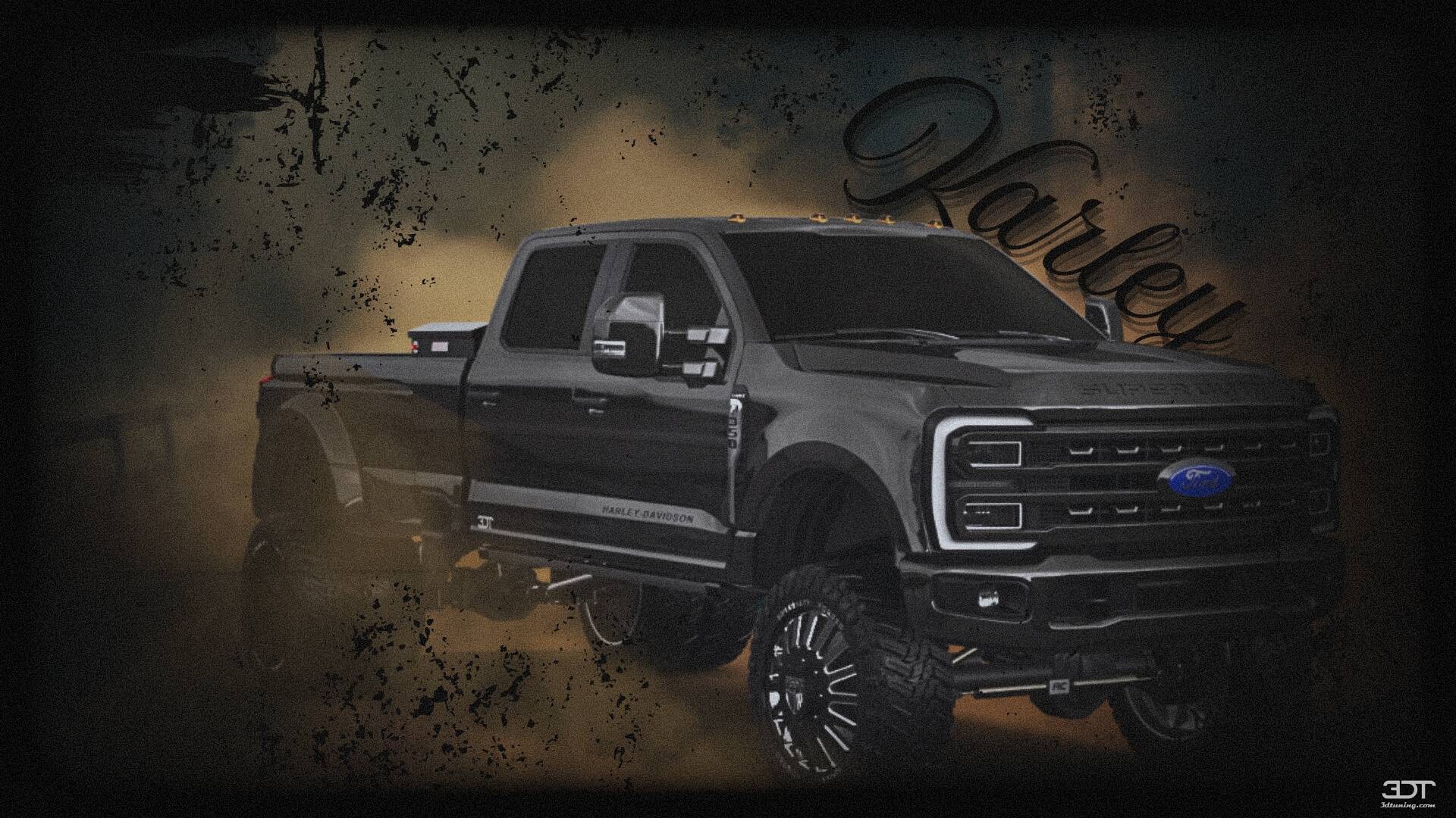 Ford F-350 DRW Crew Cab 4 Door pickup truck 2023 tuning