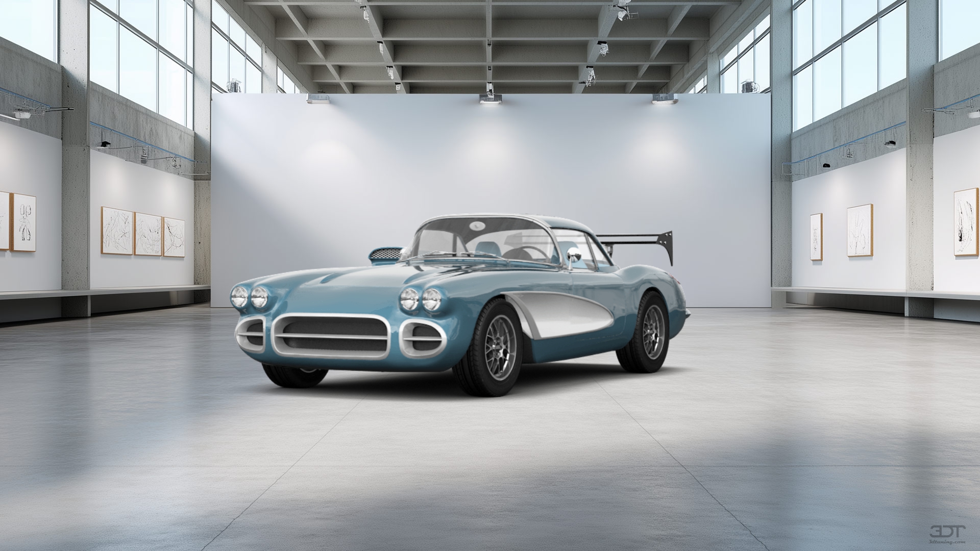 Chevrolet Corvette Convertible Coupe 1958 tuning