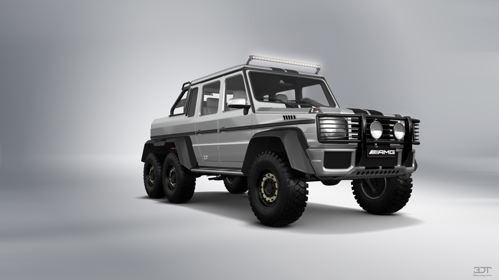Mercedes G 63 AMG 6x6 4 Door pickup truck 2013 tuning