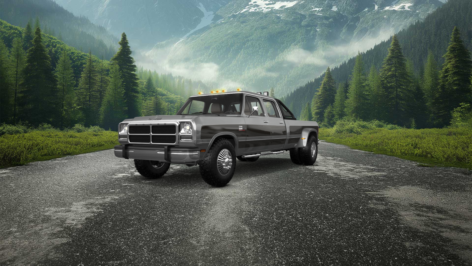 Dodge Ram 350 4 Door pickup truck 1991