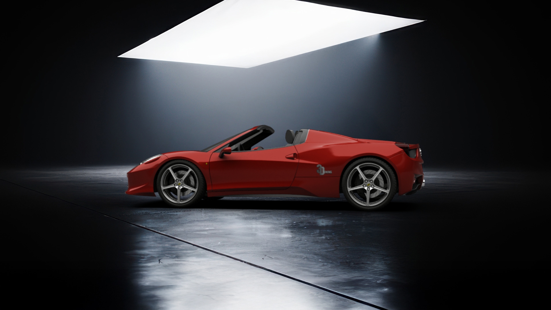 Ferrari 458 Spyder Coupe Convertible 2012 Images