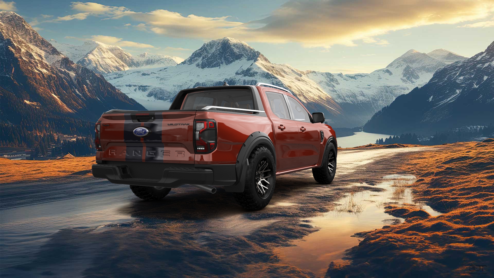Ford Ranger 4 Door pickup truck 2022 Images