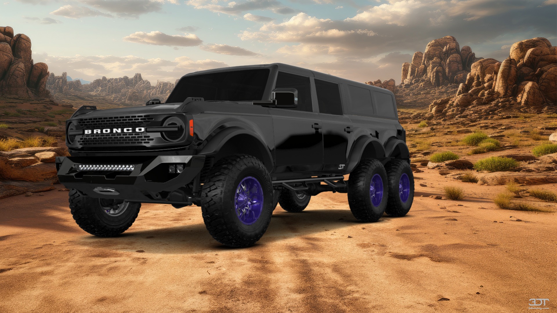 Ford Bronco 6X6 4 Door pickup truck 2021 Images