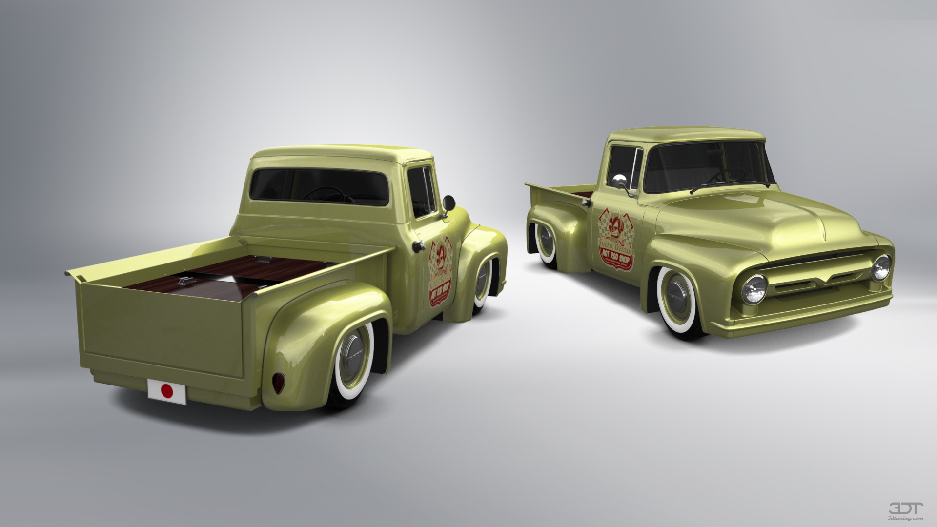 Ford F-100 2 Door truck 1956 tuning
