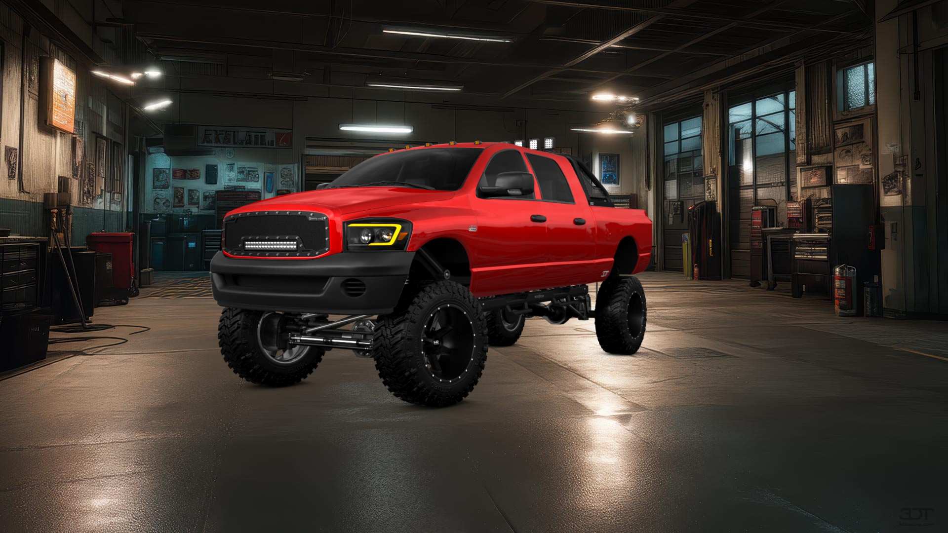 Dodge Ram 2500 4 Door pickup truck 2007 tuning