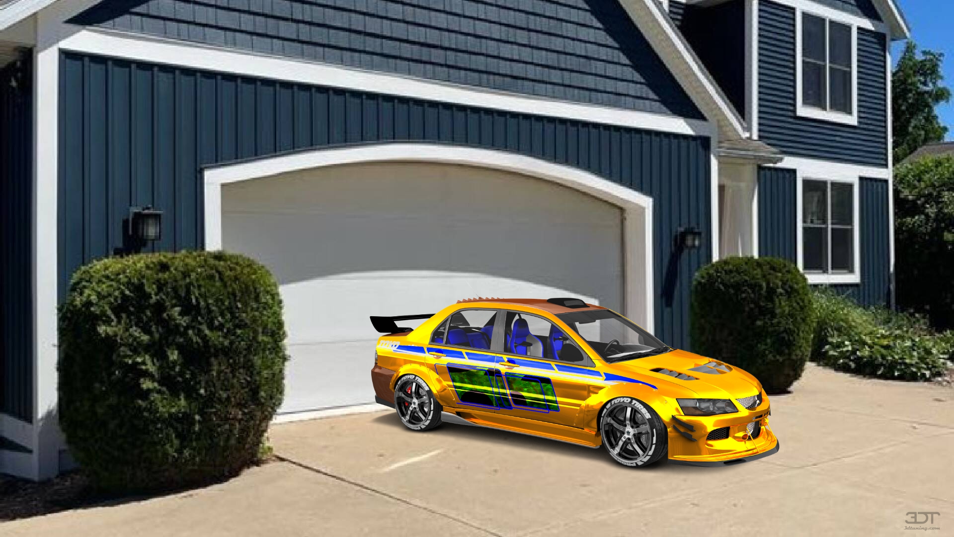 Mitsubishi Lancer Evo IX 4 Door Saloon 2005 tuning