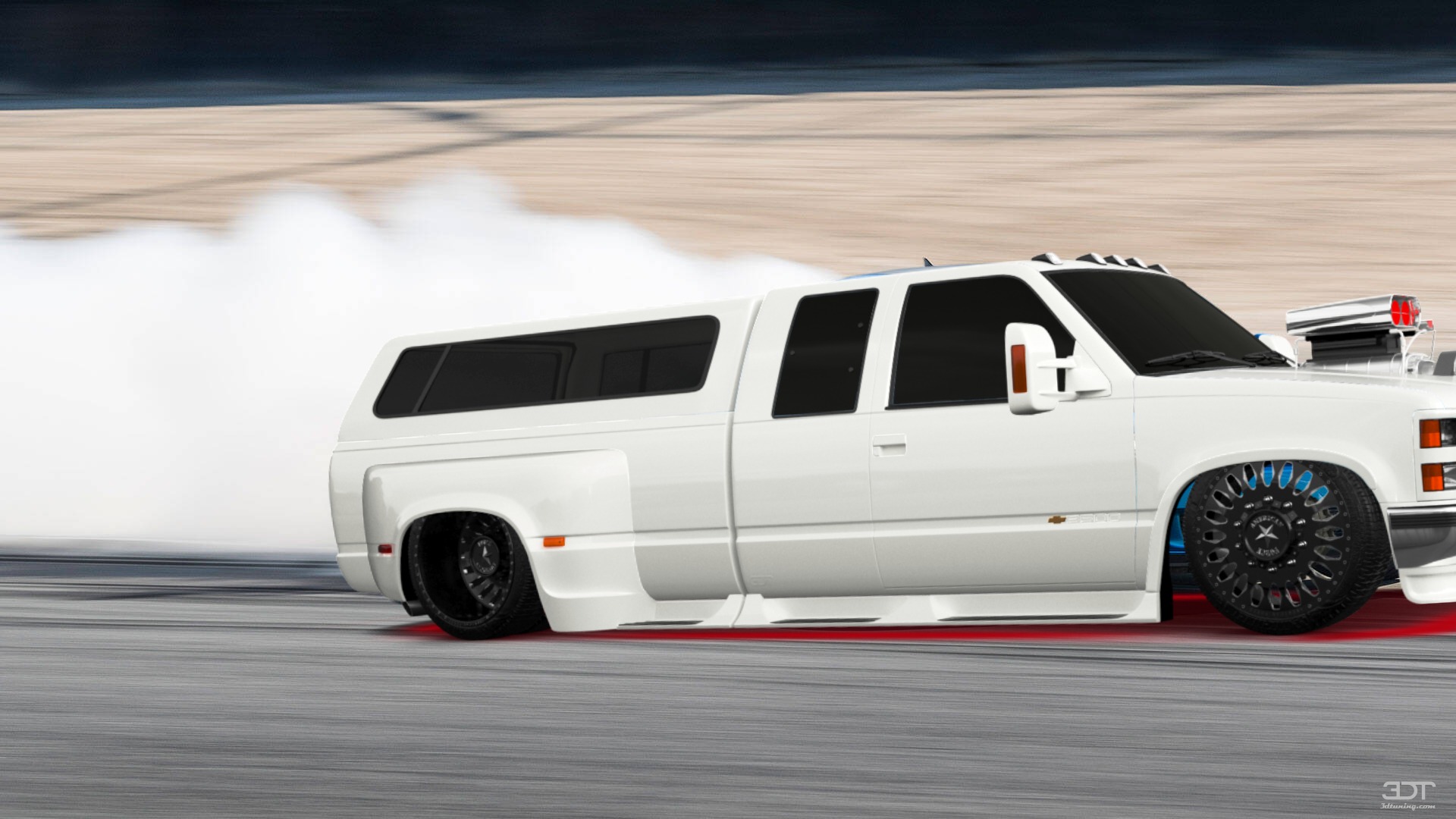 Chevrolet K3500 Extended Cab Pickup Truck 1988