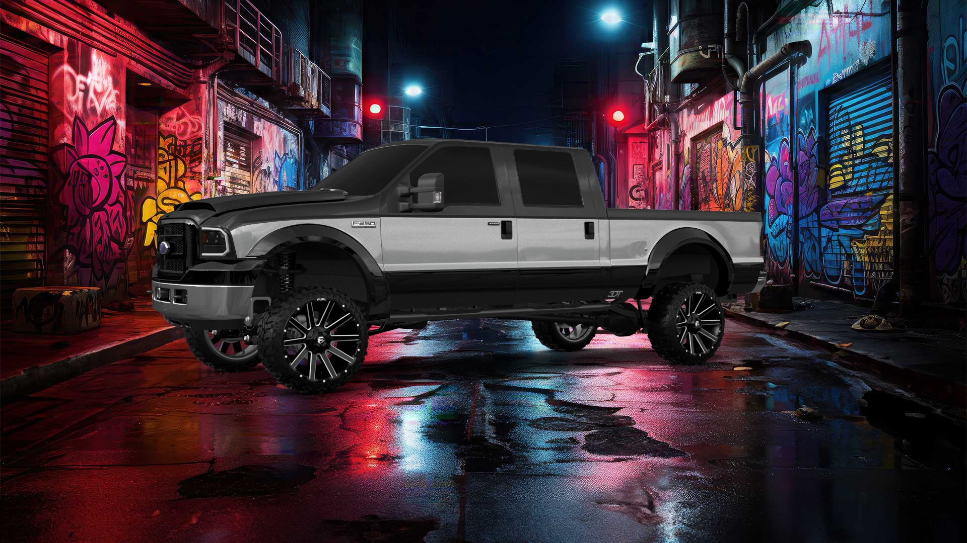 Ford F-250 Crew Cab 4 Door pickup truck 1999