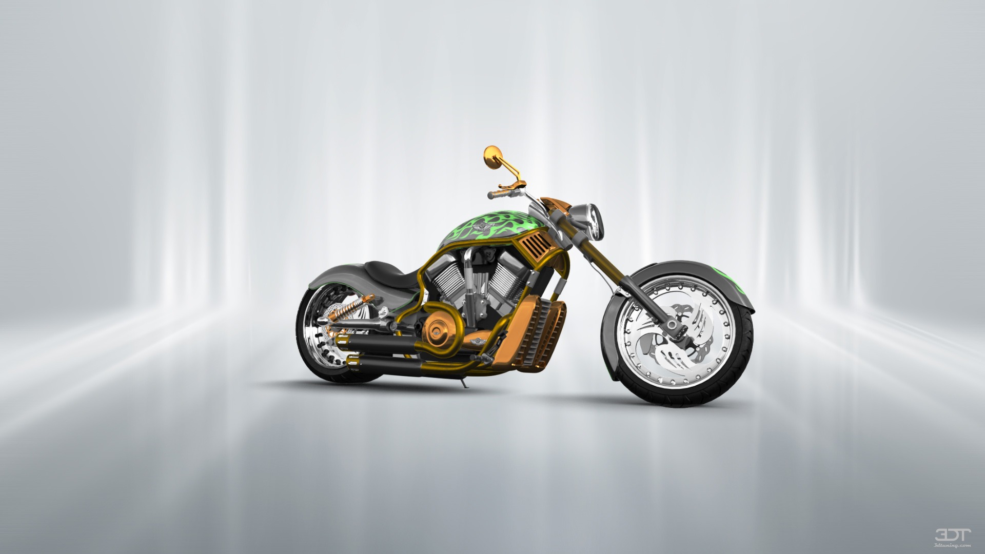 Harley-Davidson Custom Chopper Cruiser 2011