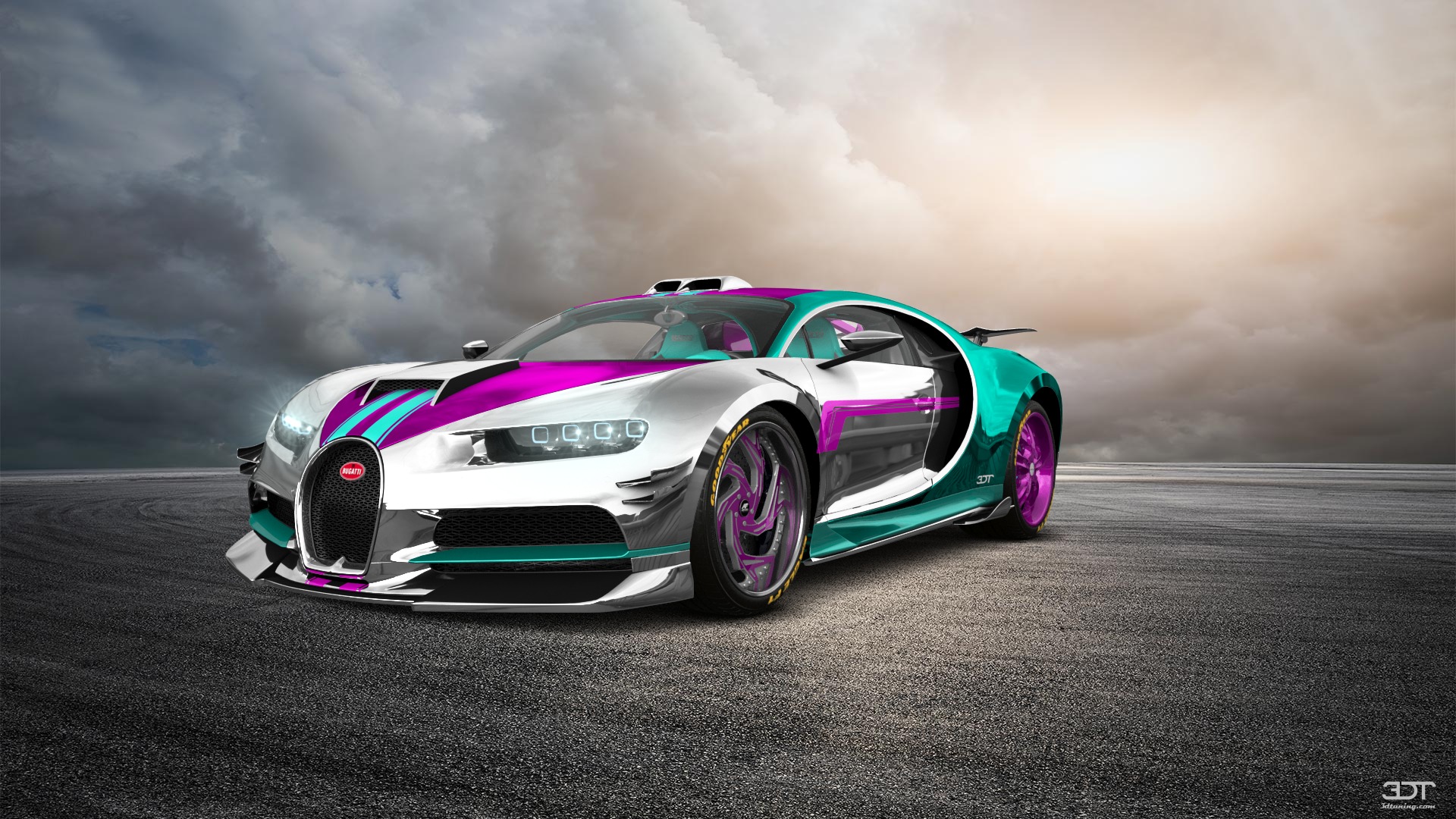 Bugatti Chiron 2 Door Coupe 2016