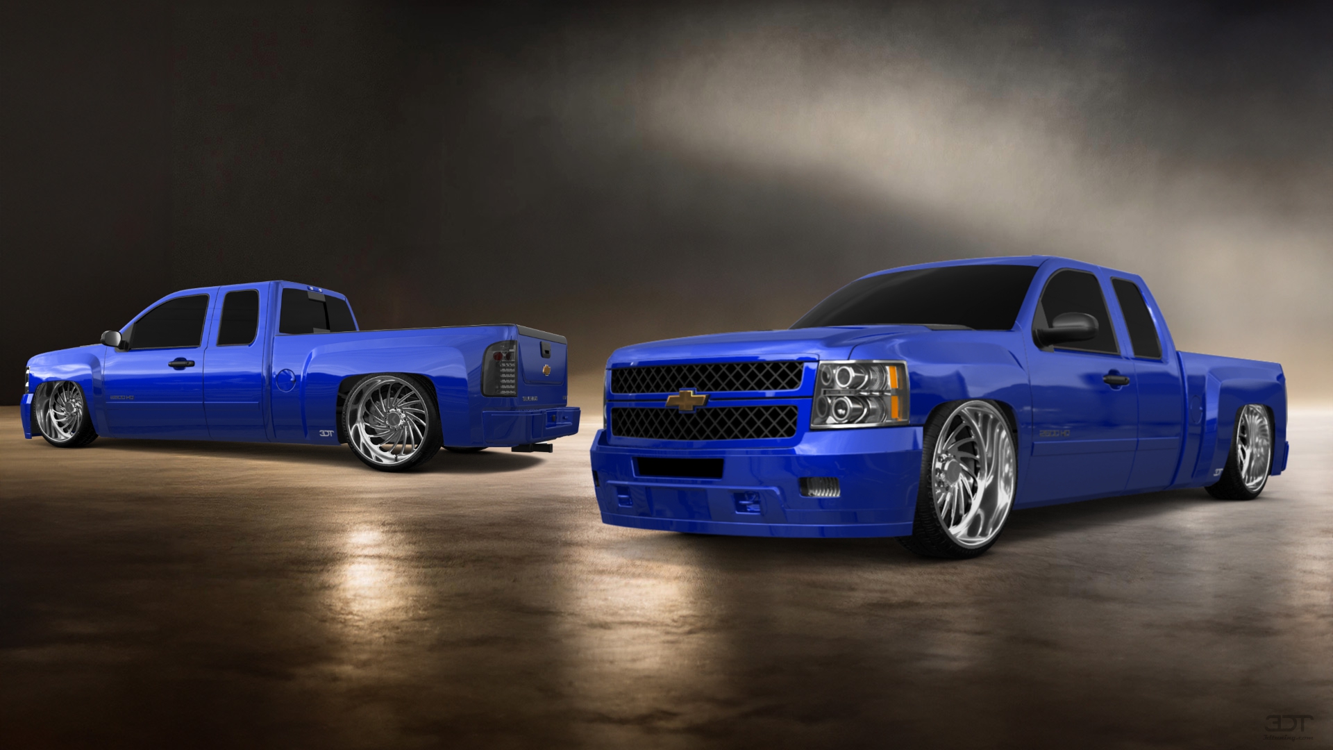 Chevrolet Silverado 2500 HD Extended Cab Pickup Truck 2007 tuning