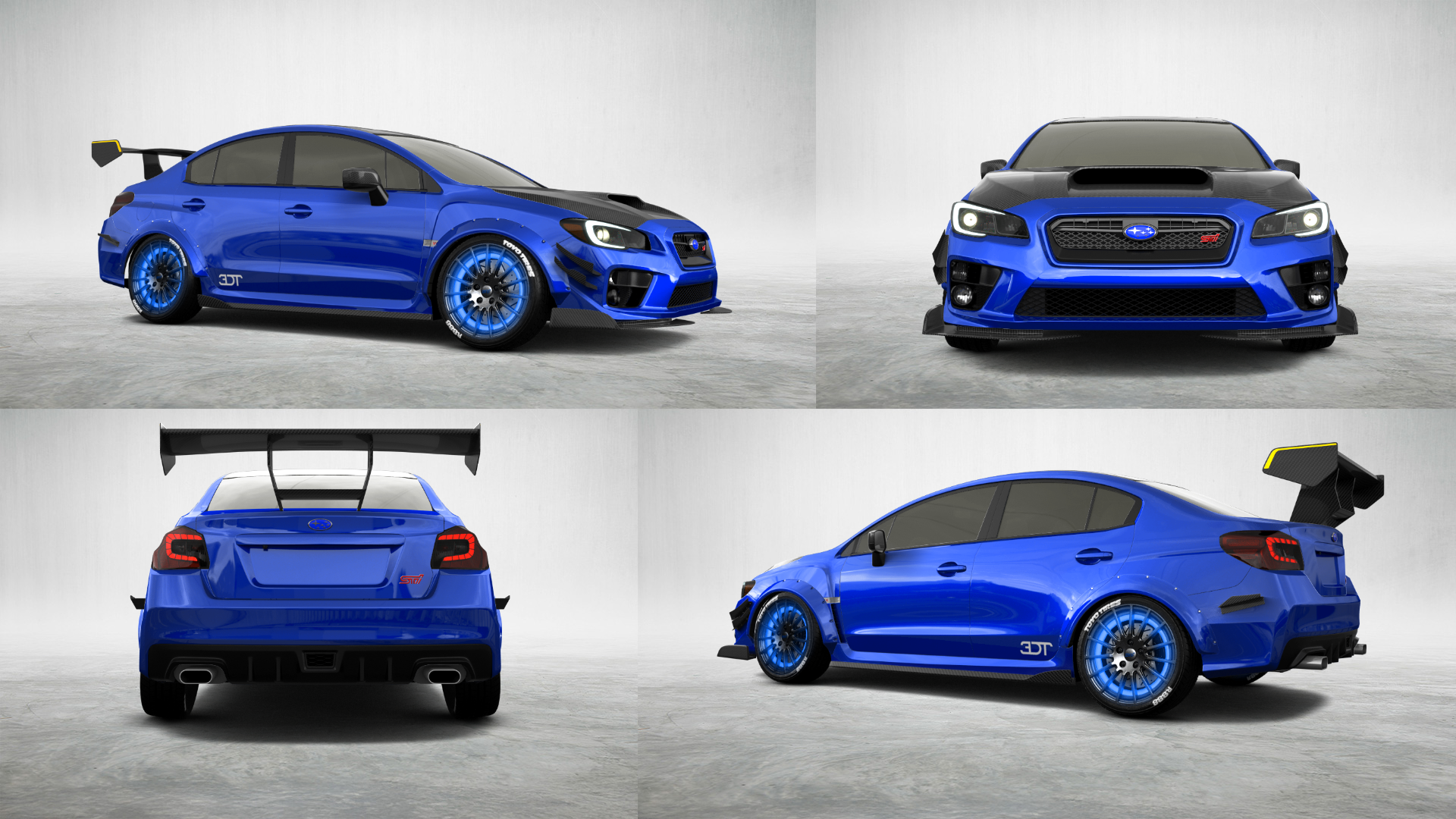 Subaru Impreza WRX STI 4 Door Saloon 2015 tuning