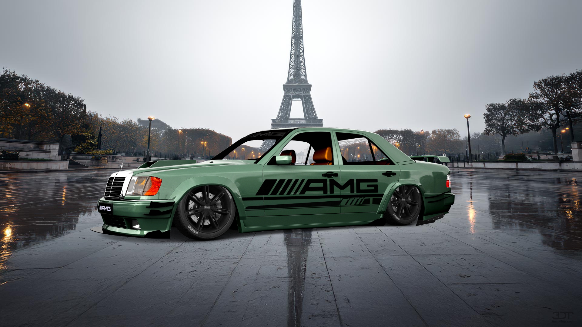 Mercedes E-Class Sedan 1984 tuning