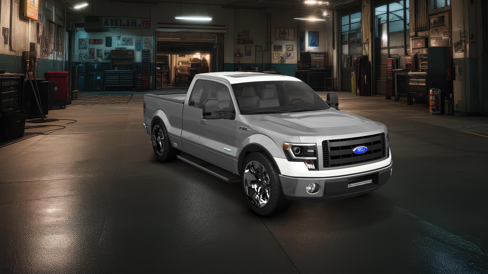 Ford F-150 SuperCab 4 Door pickup truck 2009 tuning