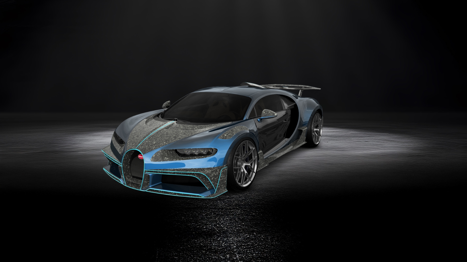 Bugatti Chiron 2 Door Coupe 2016 tuning