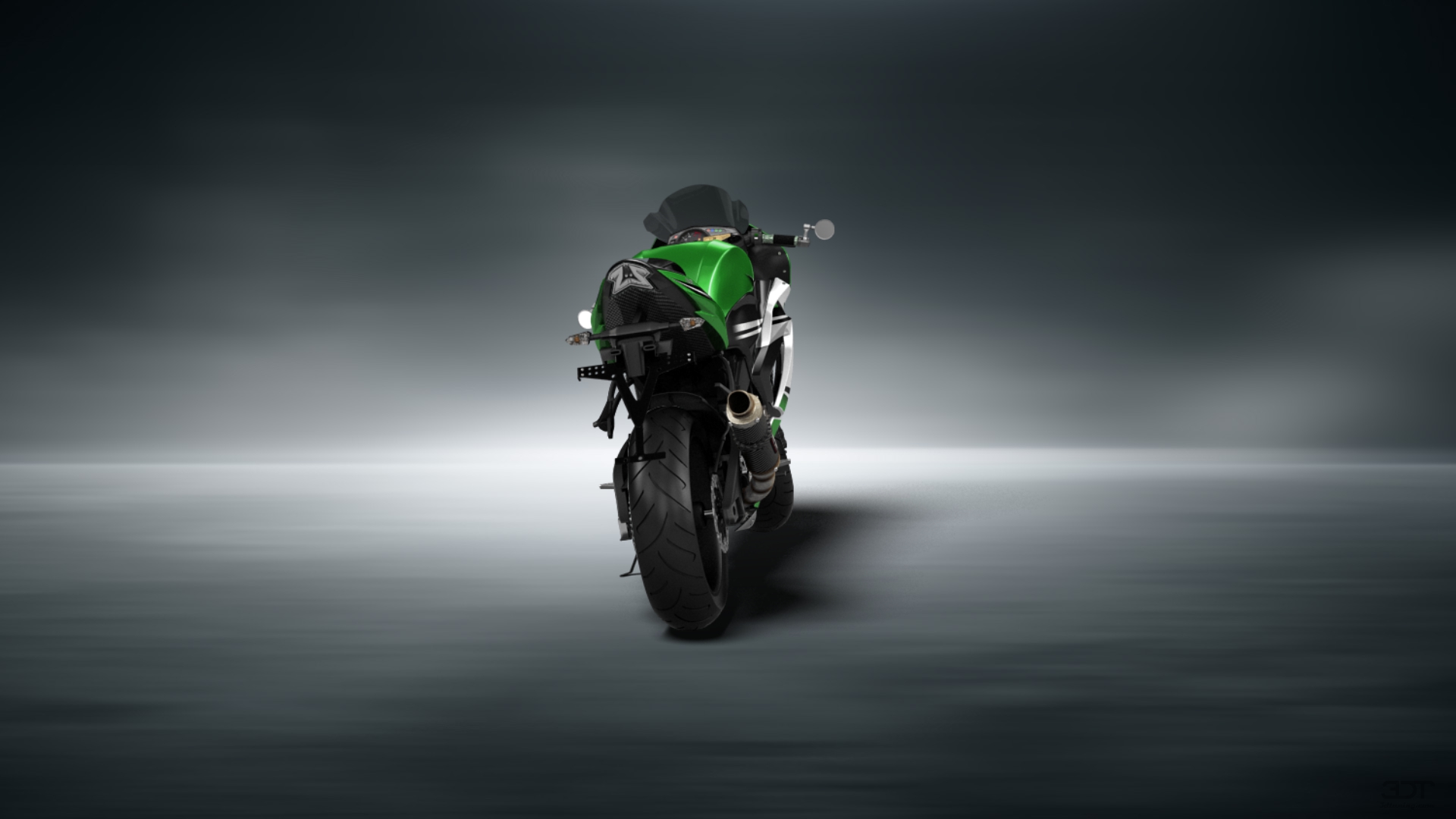 Kawasaki Ninja ZX 6R Sport Bike 2015