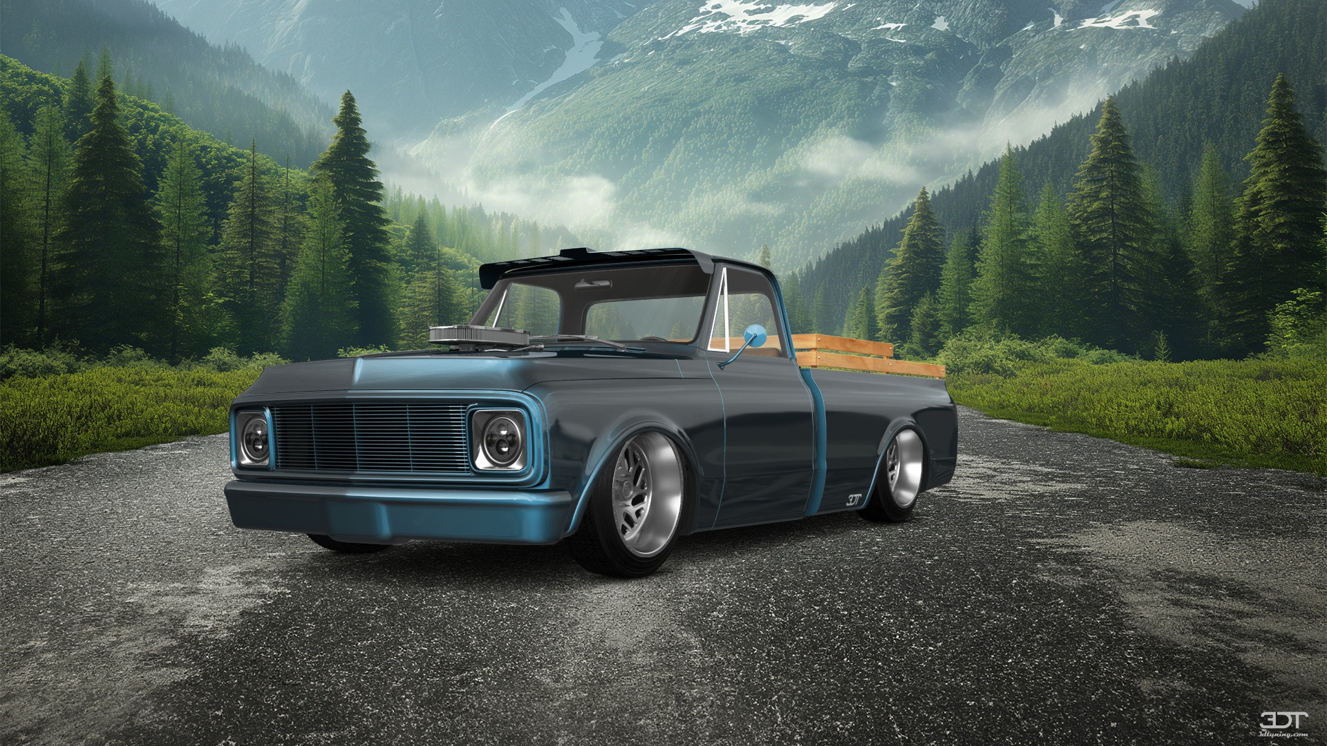 Chevrolet C-10 Cheyenne 2 Door pickup truck 1972