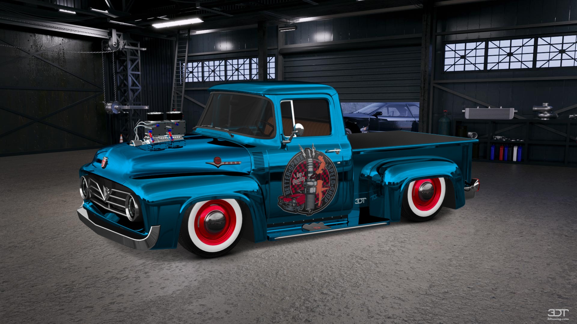 Ford F-100 2 Door truck 1956 tuning