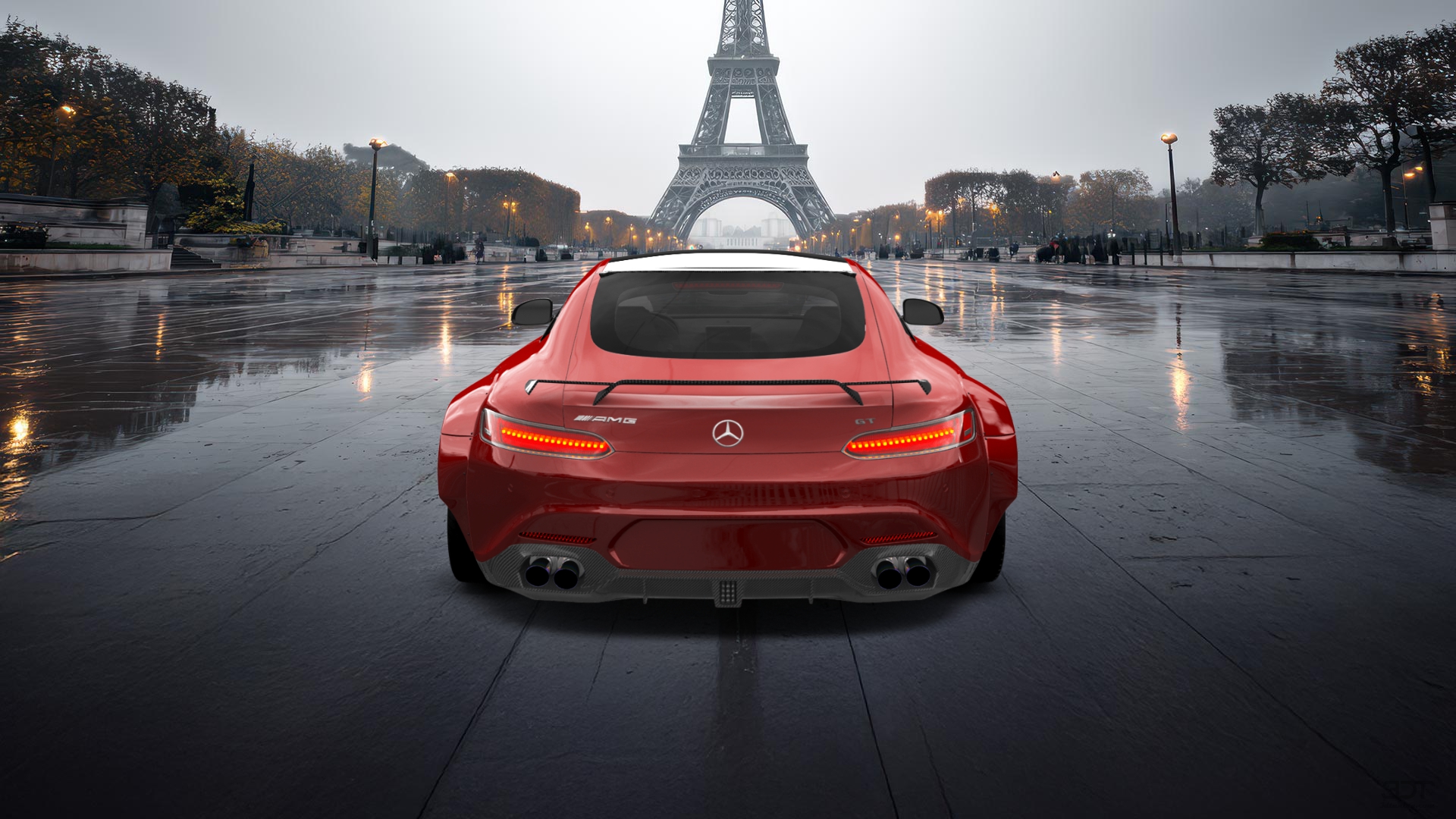Mercedes AMG GT 2 door fastback coupe 2015 tuning