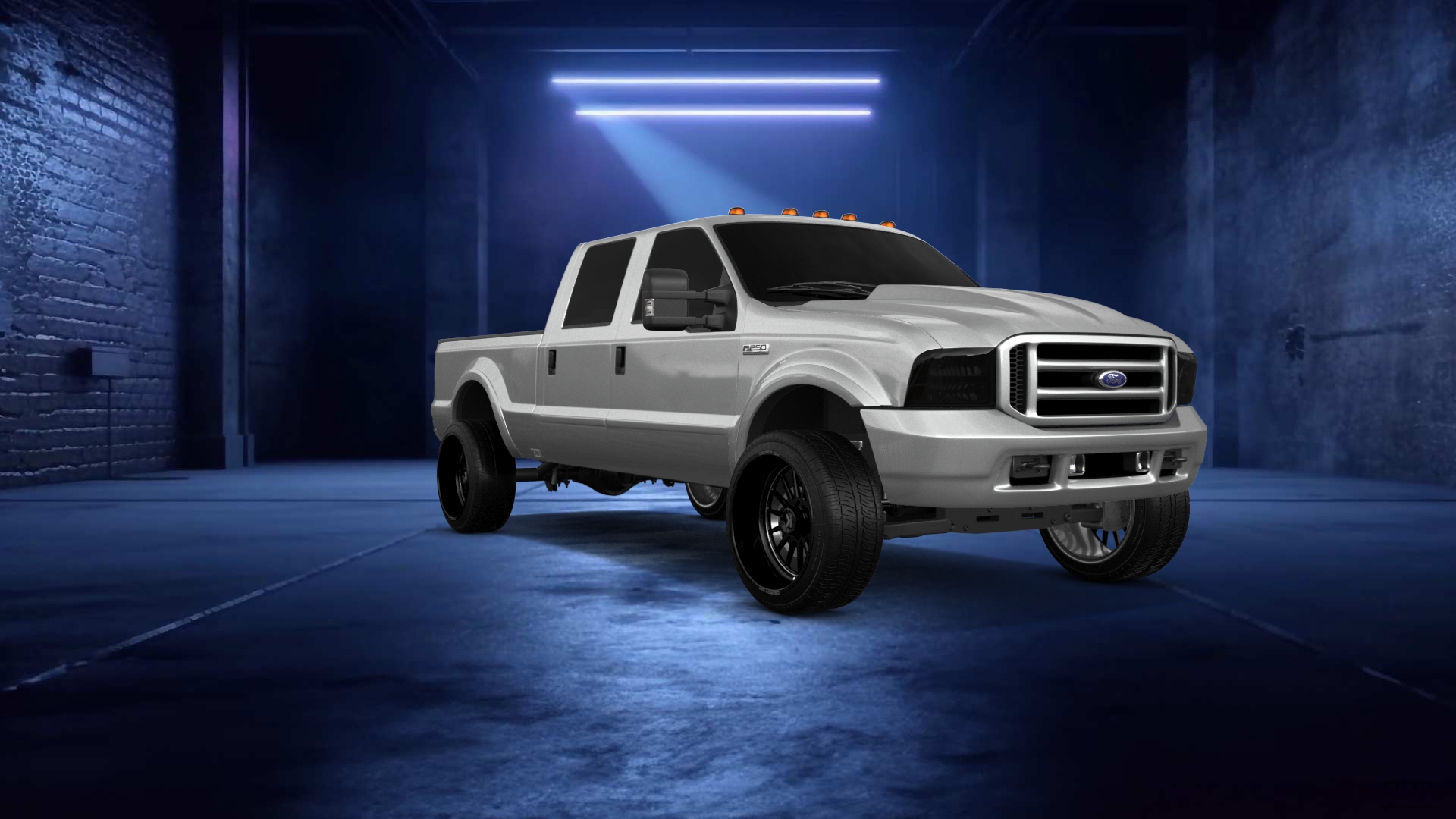 Ford F-250 Crew Cab 4 Door pickup truck 1999