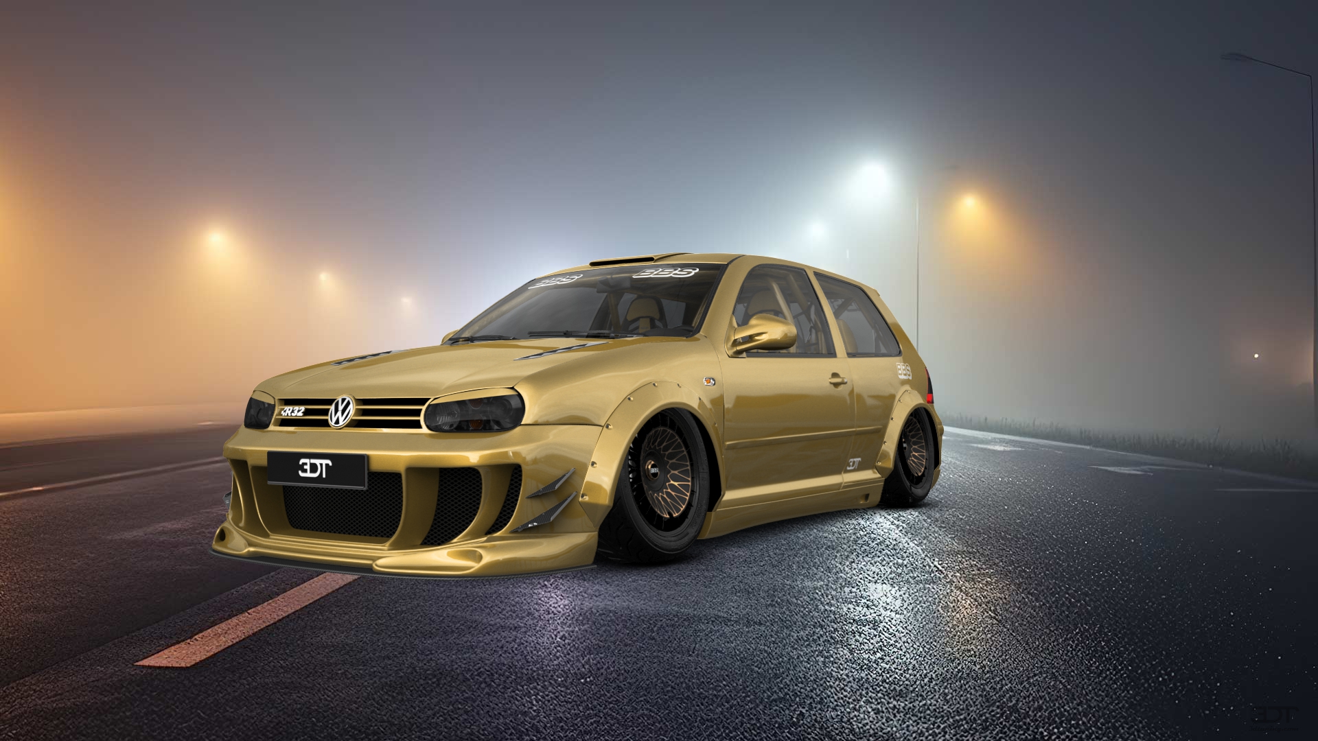 Volkswagen Golf 4 (mk4) 3 Door Hatchback 1997 tuning