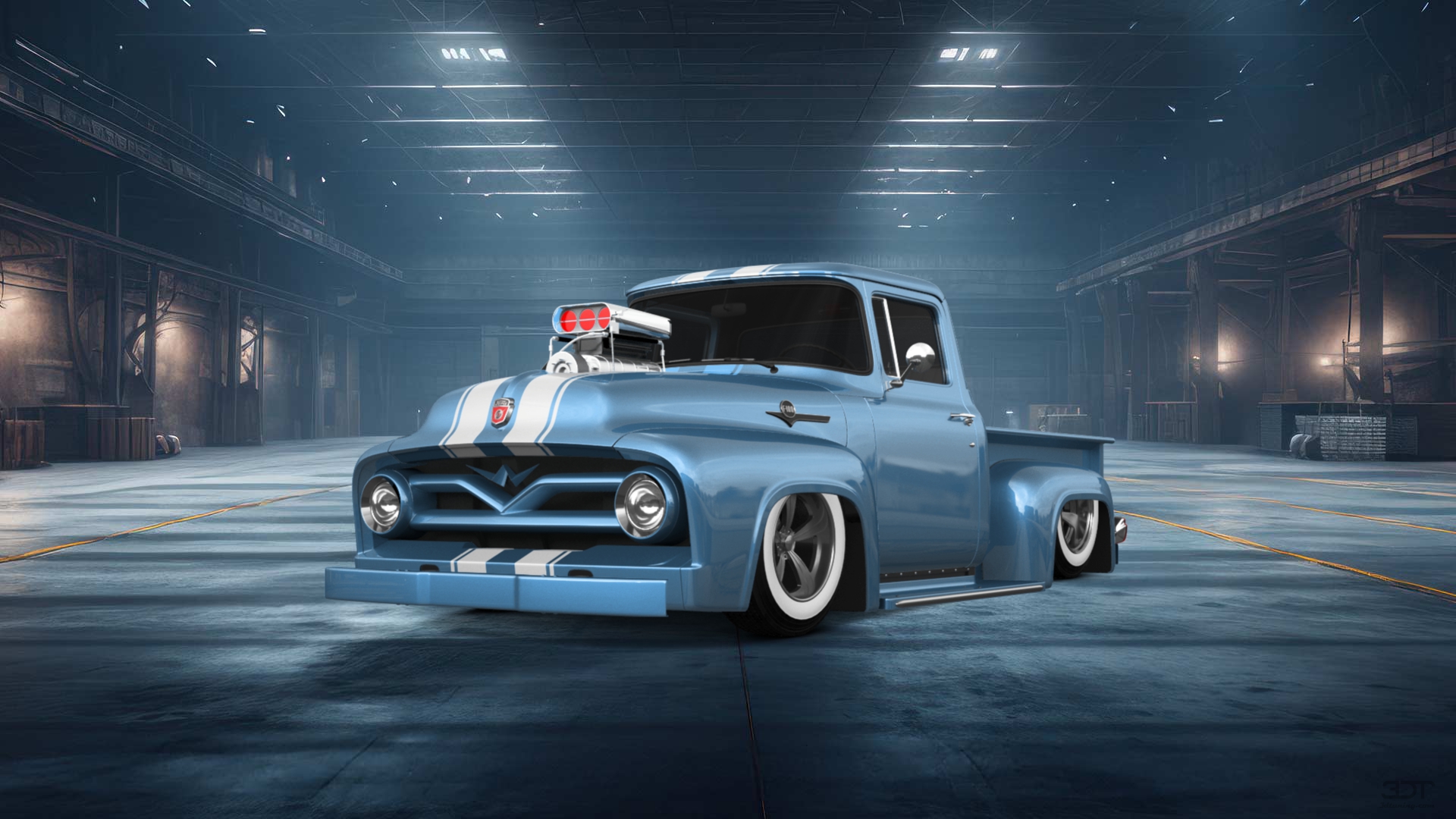 Ford F-100 2 Door truck 1956