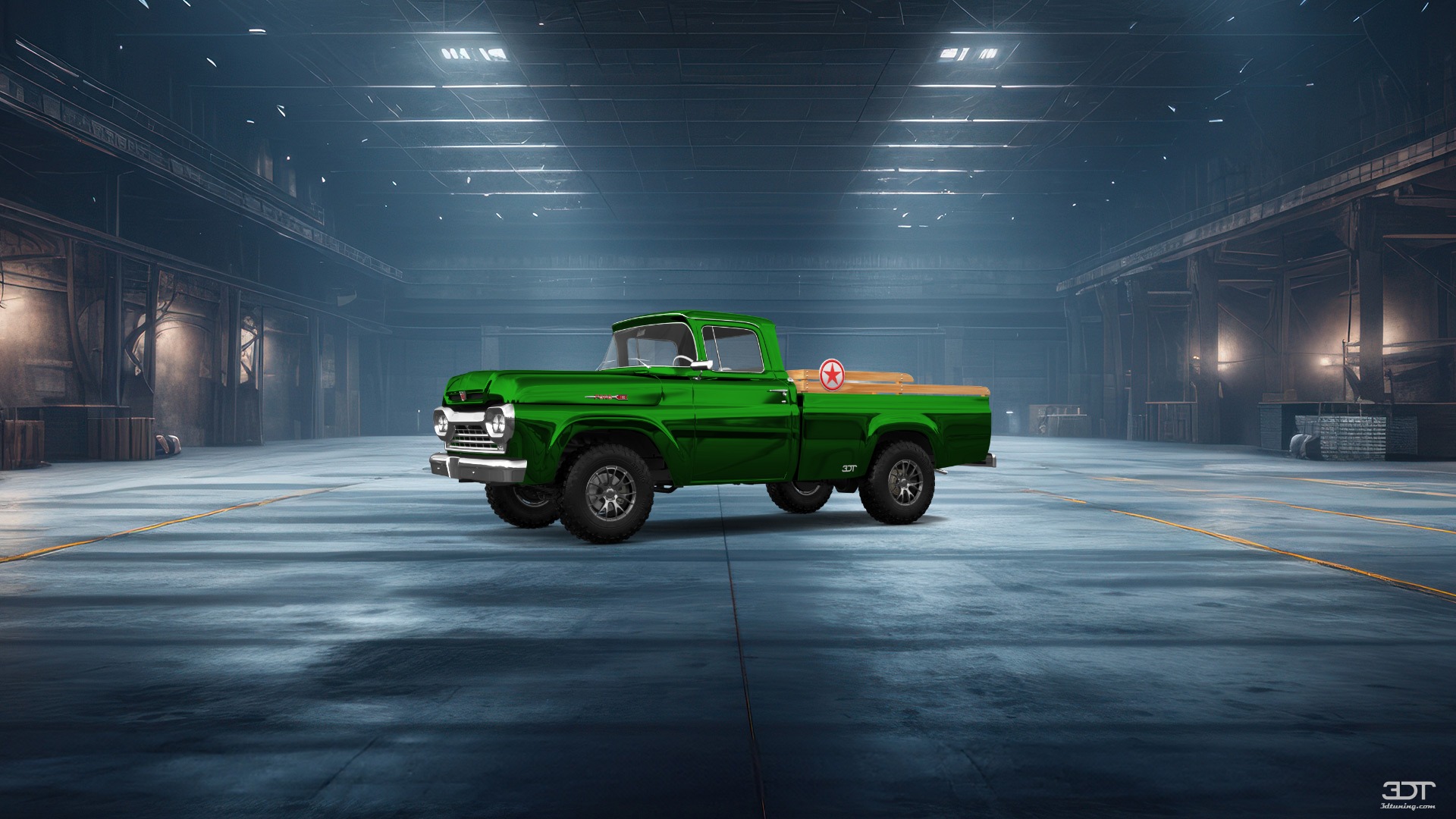 Ford F-100 2 Door pickup truck 1960 tuning