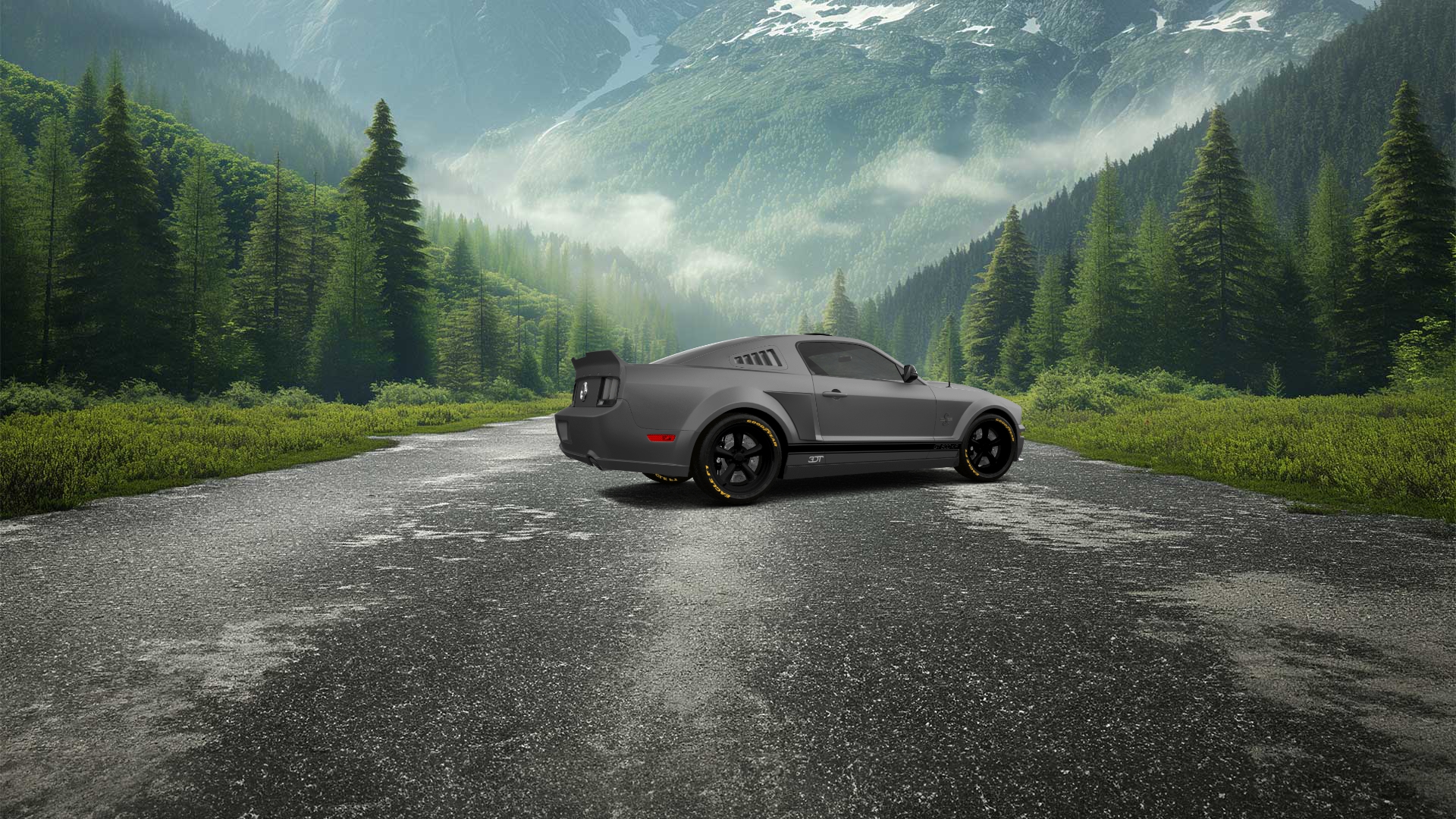 Ford Mustang 2 Door Coupe 2006 tuning