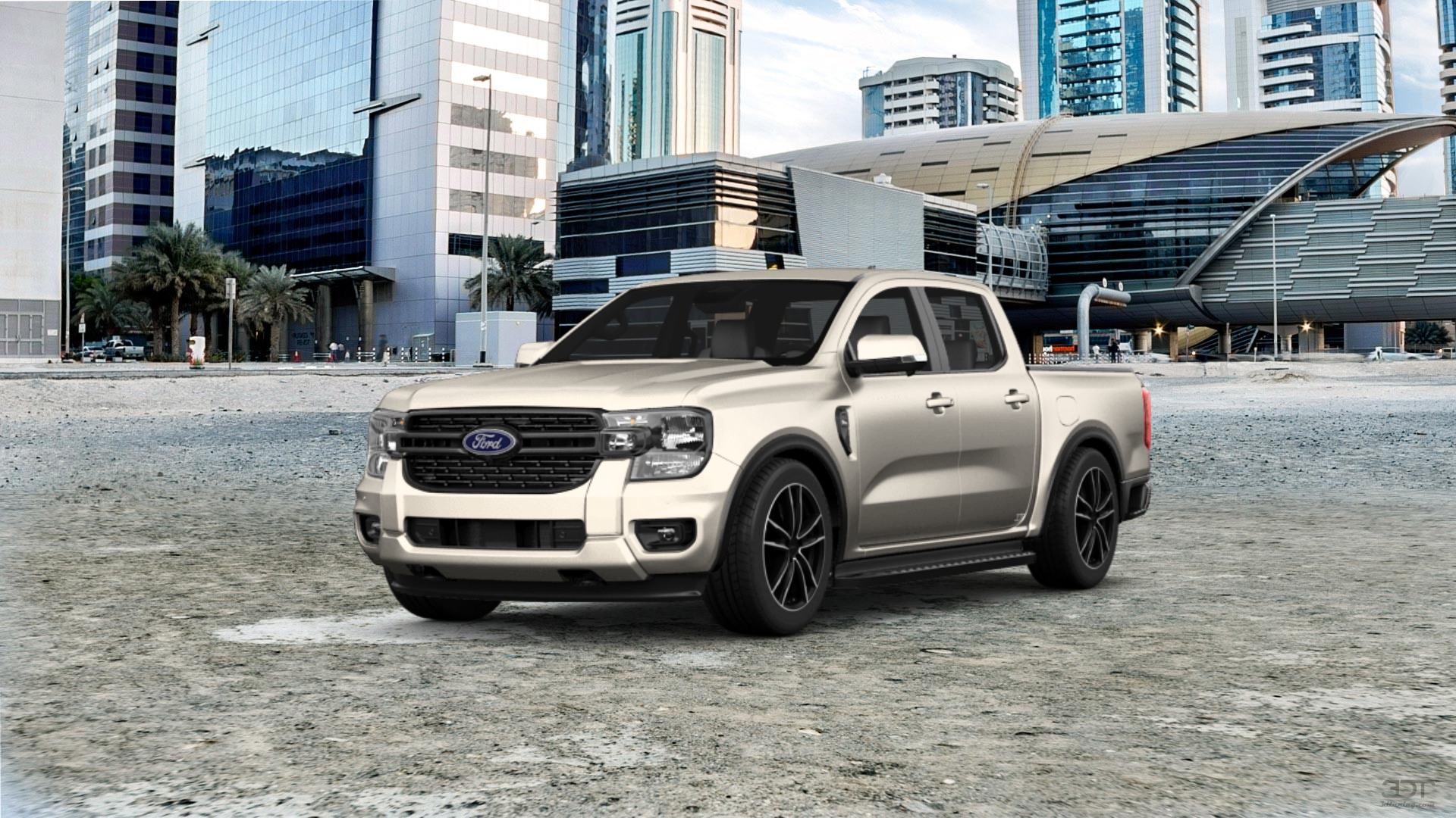 Ford Ranger 4 Door pickup truck 2023 tuning