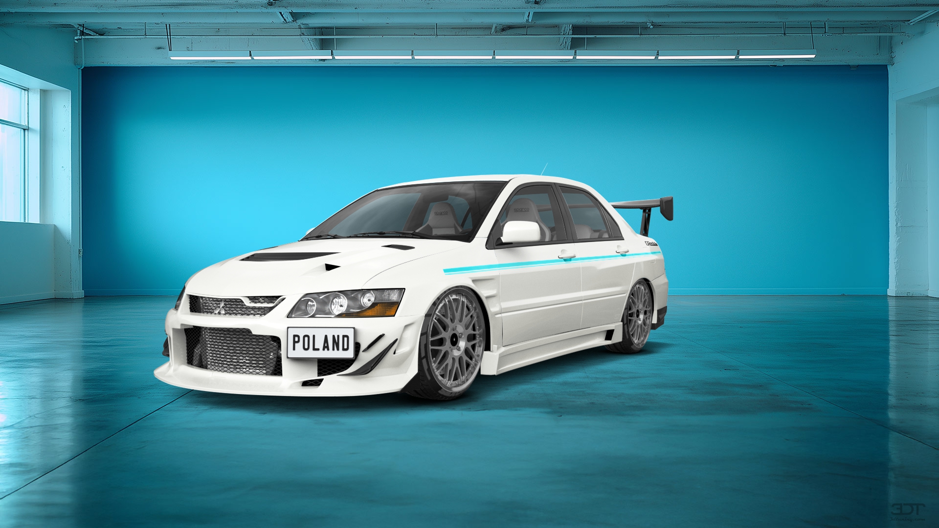 Mitsubishi Lancer Evo IX 4 Door Saloon 2005 tuning