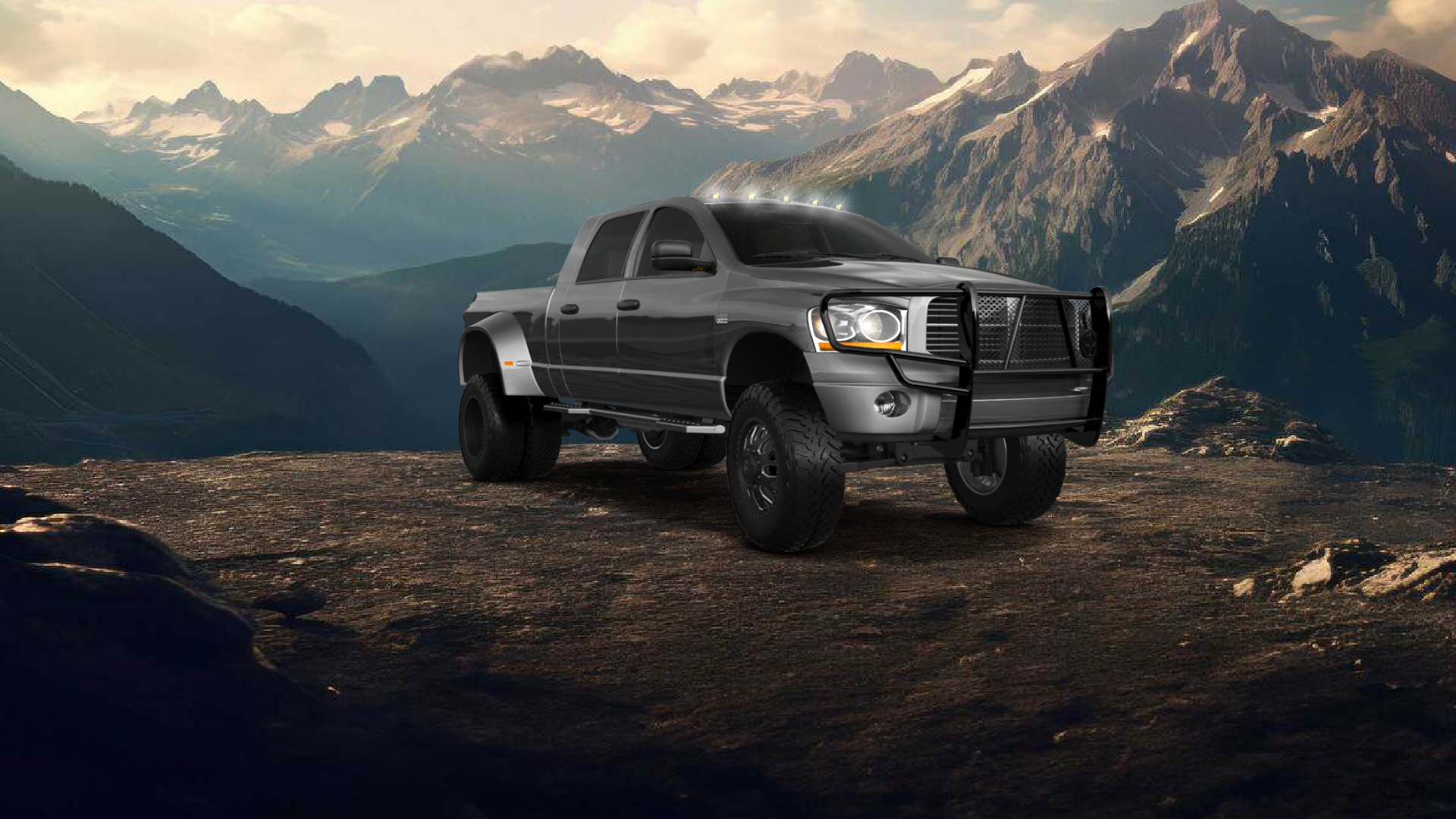 Dodge Ram 3500 Dually 4 Door pickup truck 2007