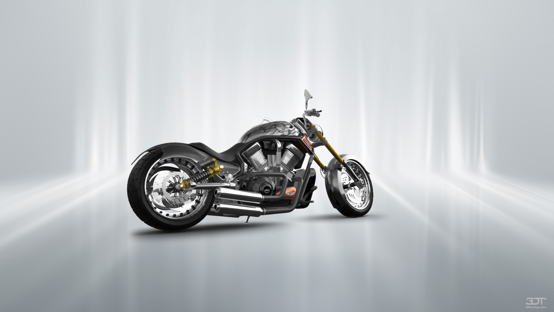 Harley-Davidson Custom Chopper Cruiser 2011 tuning