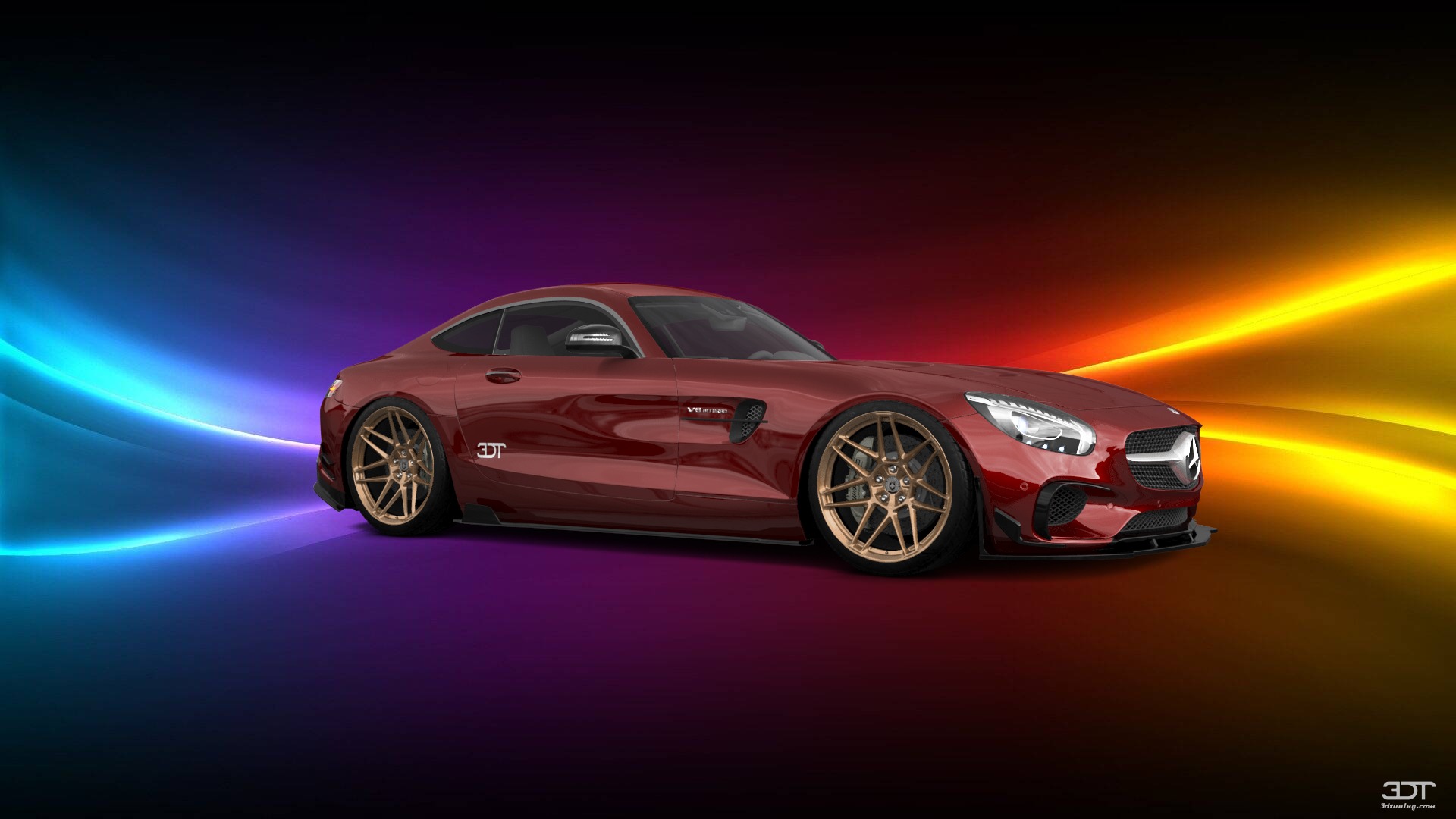 Mercedes AMG GT 2 door fastback coupe 2015 tuning