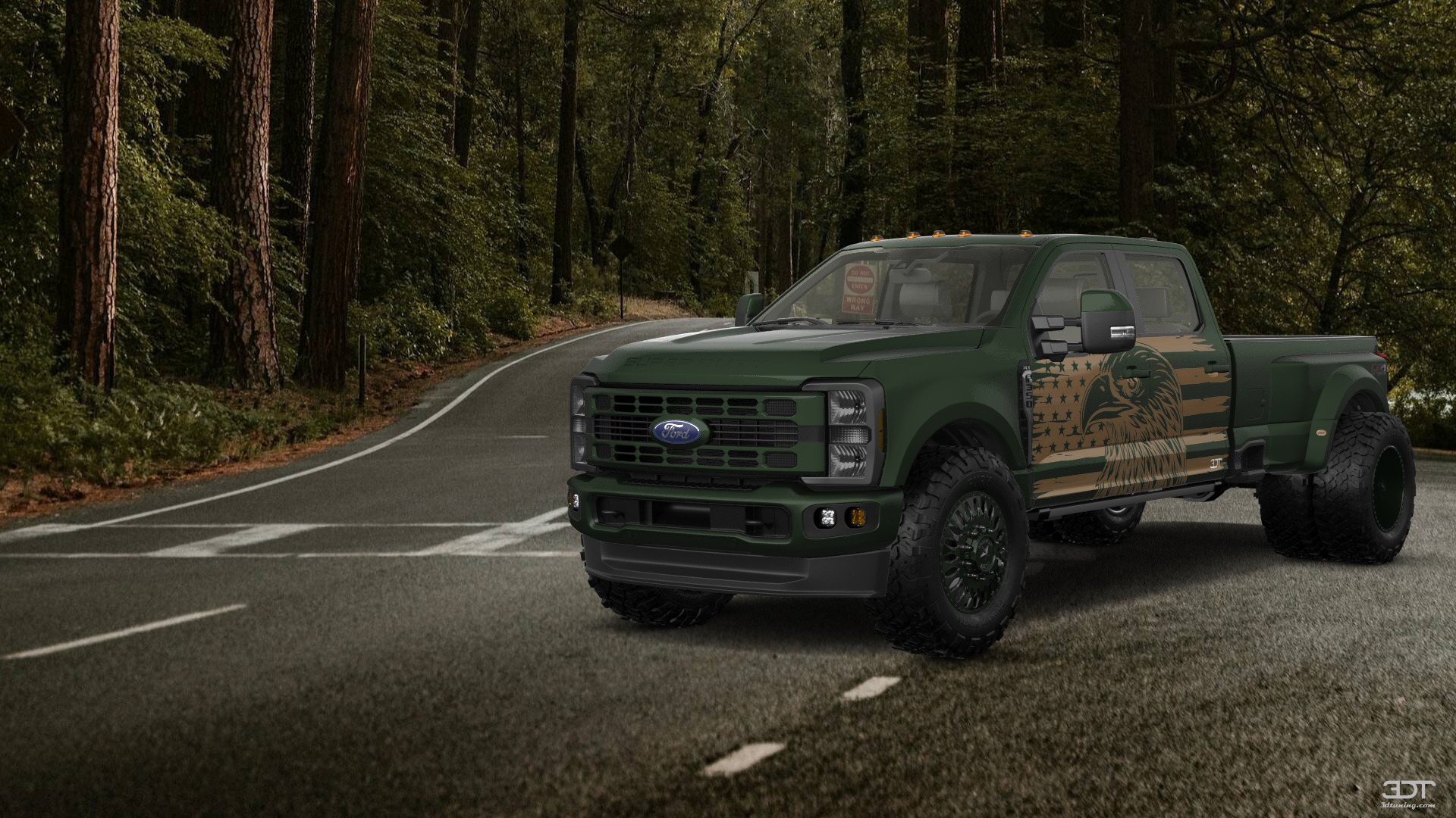 Ford F-350 DRW Crew Cab 4 Door pickup truck 2023 tuning