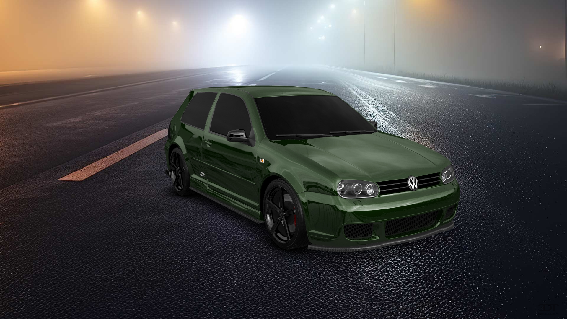 Volkswagen Golf 4 (mk4) 3 Door Hatchback 1997 tuning