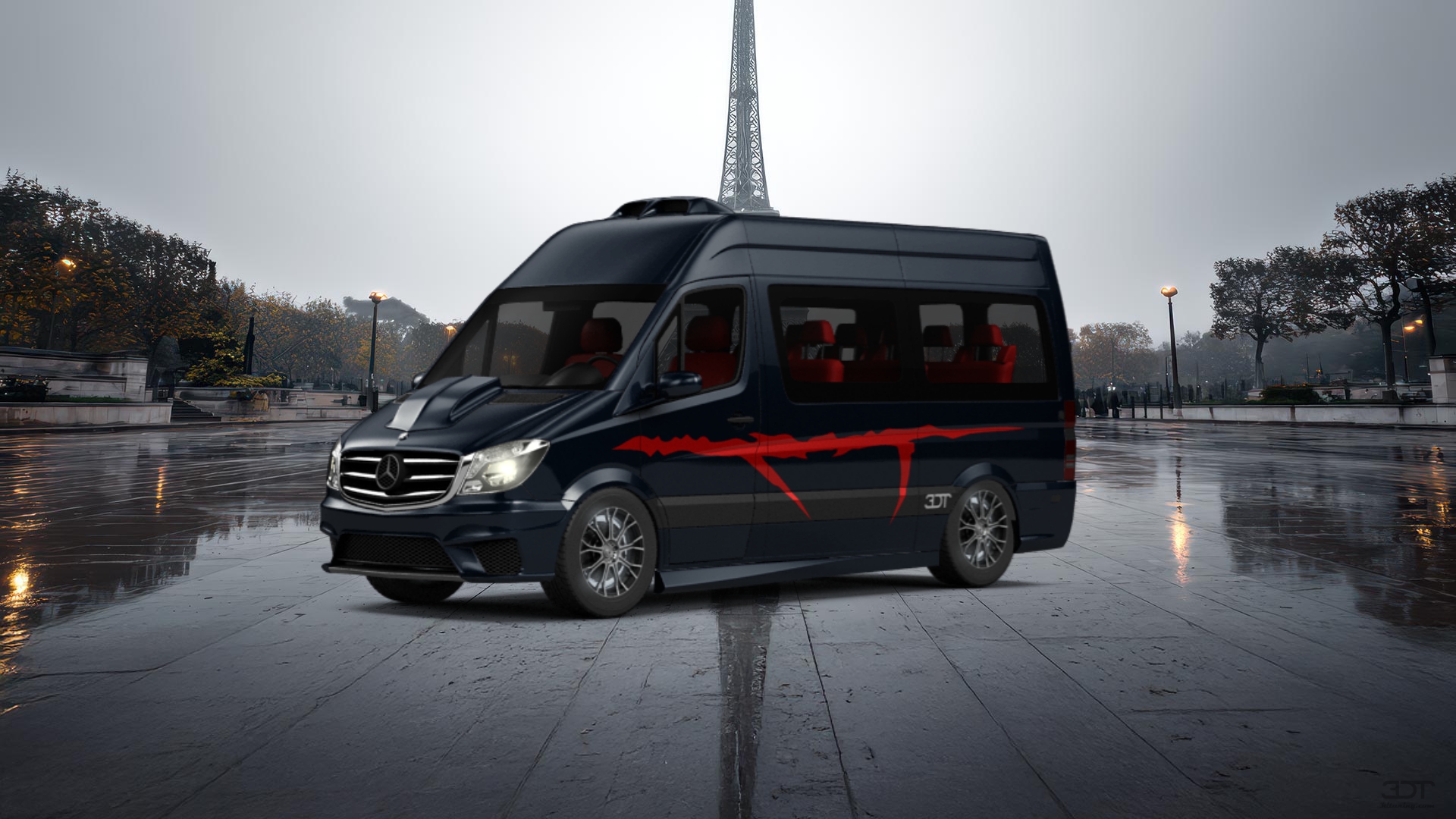 Mercedes Sprinter Passenger Van 2013 tuning