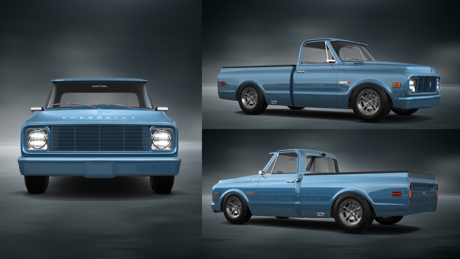 Chevrolet C-10 Cheyenne 2 Door pickup truck 1972
