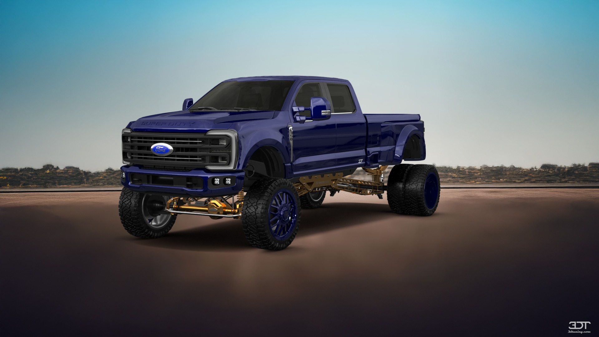 Ford F-350 DRW Crew Cab 4 Door pickup truck 2023 tuning