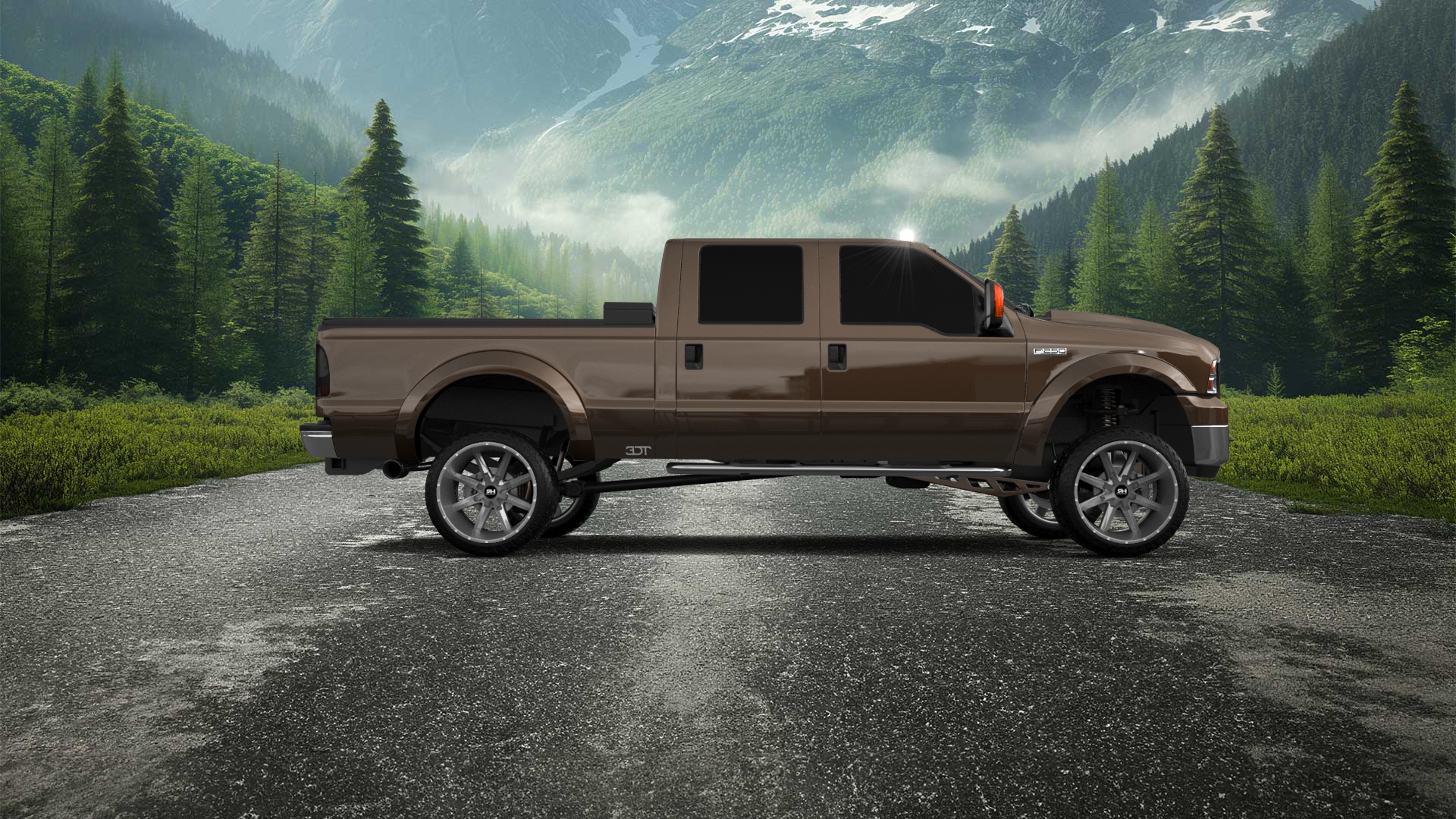Ford F-250 Crew Cab 4 Door pickup truck 1999
