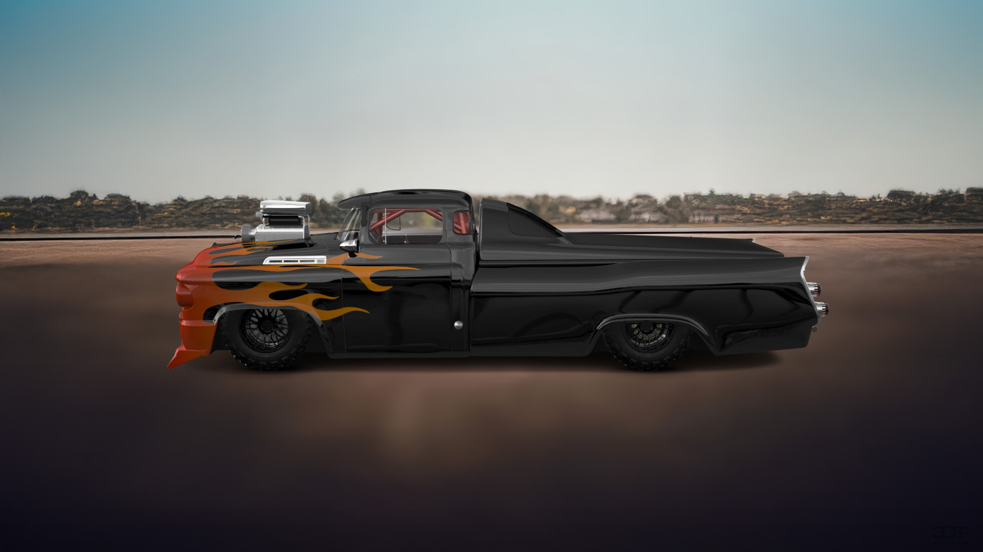 Dodge C series 2 Door pickup truck 1958 tuning