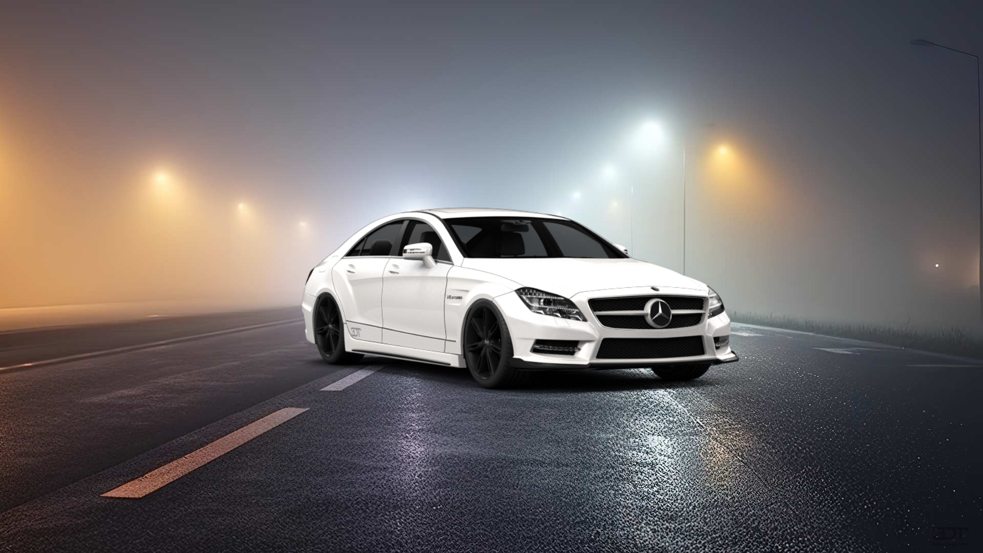 Mercedes CLS class 4 Door Coupe 2011 tuning