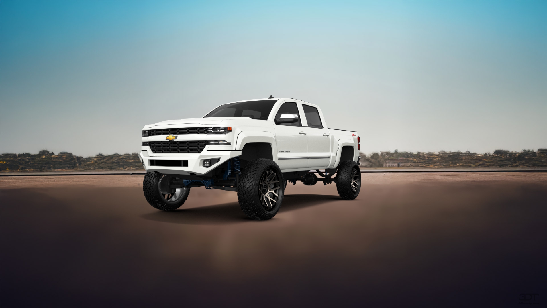 Chevrolet Silverado 1500 4 Door pickup truck 2016 tuning