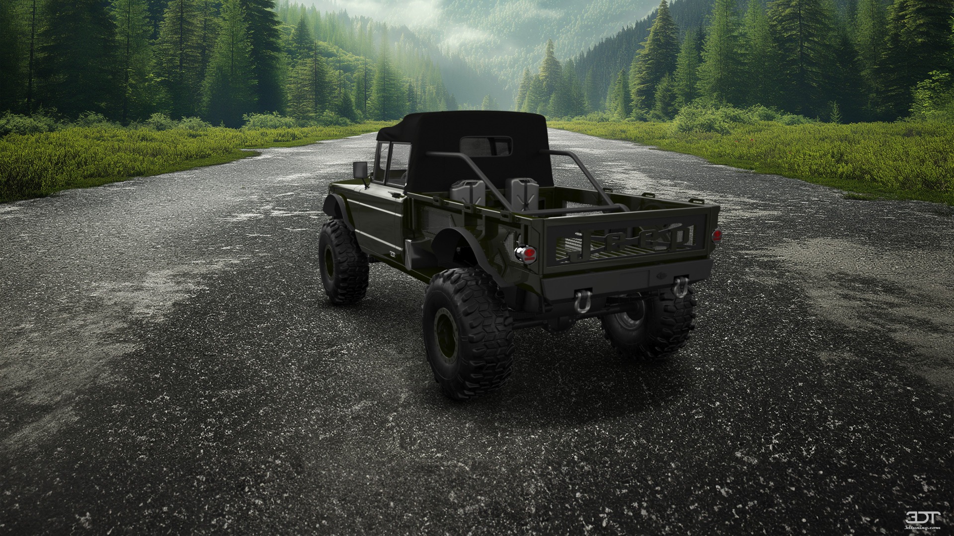 Jeep Kaiser M715 2 Door pickup truck 1968