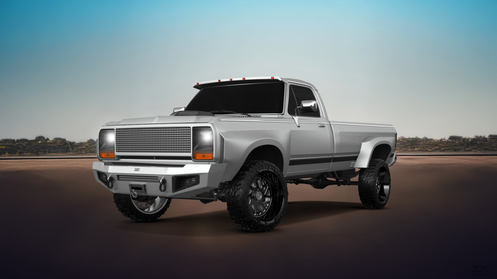 Dodge Ram 250 Regular Cab 2 Door pickup truck 1983 tuning