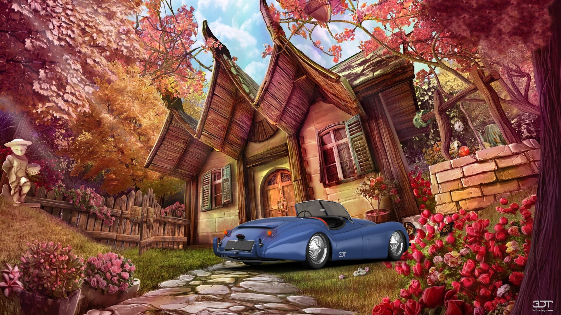 Jaguar XK120 Convertible 1954 Bilder